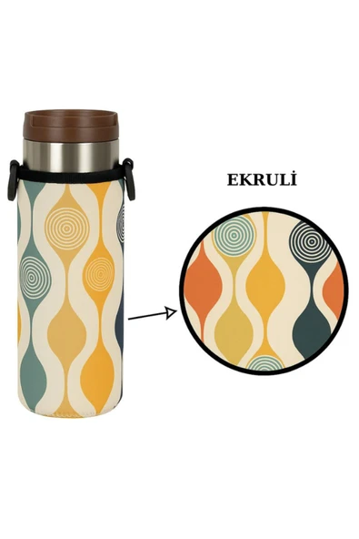 Travel Mug 0.35 Lt. ile Uyumlu Omuz Askılı Termos Kılıfı - 7