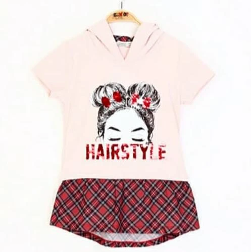 Toontoy Kız Çocuk Haırstyle Pul Palet Elbise - 7