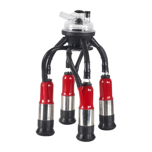 Sağım Demeti Kaucuk Kısa Meme Lastikli Plastik Kılıflı