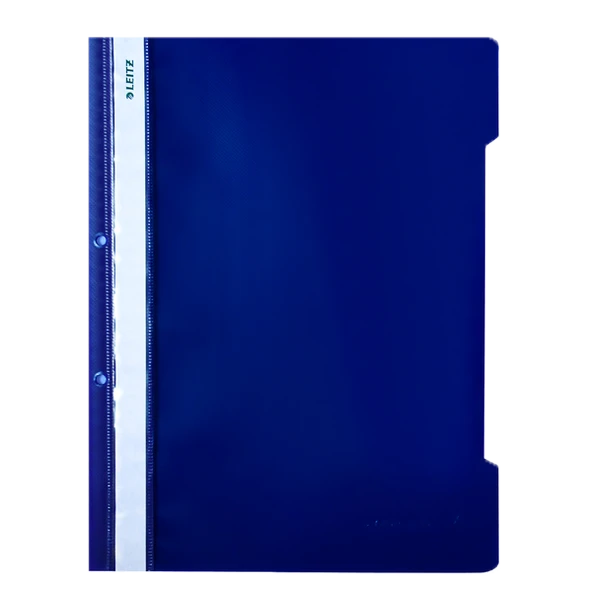 Leitz Telli Dosya Plastik Lacivert L-4189 (50 li paket) - 2