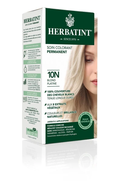 Herbatint Platinum Blonde 10N Saç Boyası