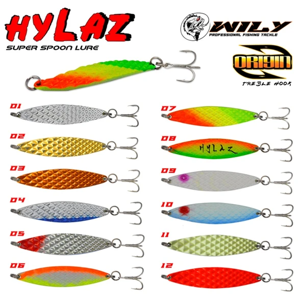 Wily Hylaz Turna Kaşık 24 Gr 90 Mm - Hologramlı 04 - 2