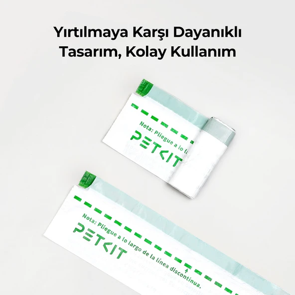 Petkit Max, Max2 ve Max Pro Modelleri İçin Dayanıklı Çöp Torbası - 2