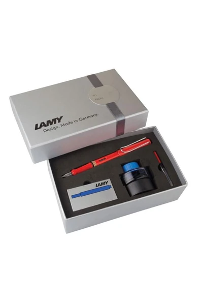 Lamy Safarı Dolma Kalem Setı M G.kutu Kırmızı - 2