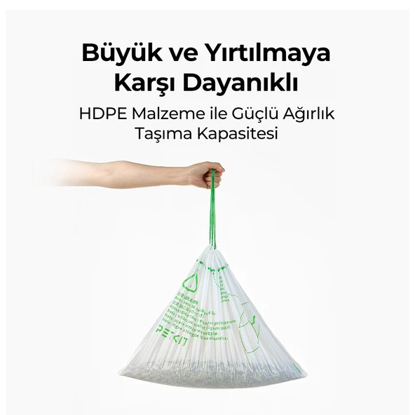 Petkit Max, Max2 ve Max Pro Modelleri İçin Dayanıklı Çöp Torbası - 3