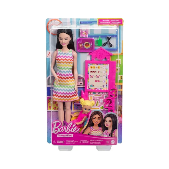 BARBIE BAKIM TEMALI KARİYER OYUN SETLERİ JCR71 JCR77