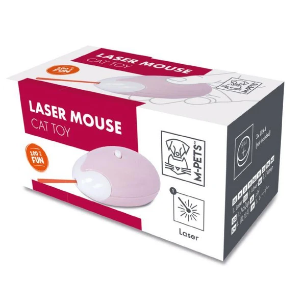 M-Pets Lazer Fare Kedi Oyuncağı Pembe