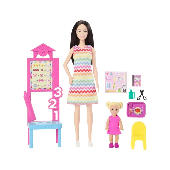 BARBIE BAKIM TEMALI KARİYER OYUN SETLERİ JCR71 JCR77 - Resim 2