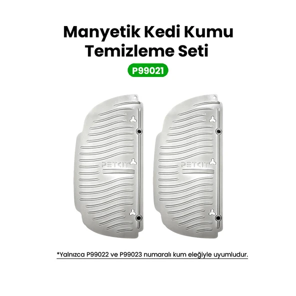 Petkit Geniş Delikli Kum Temizleyici Manyetik, Pratik Set