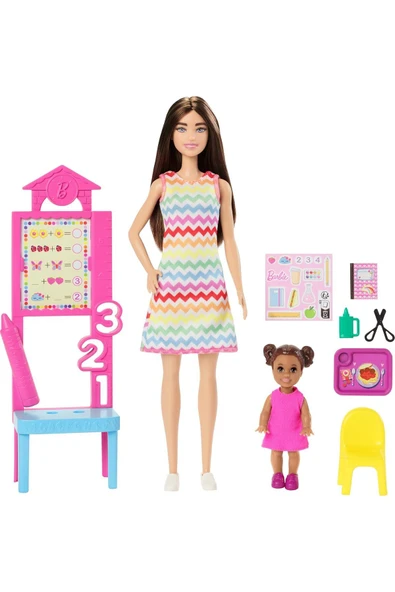 BARBIE BAKIM TEMALI KARİYER OYUN SETLERİ JCR71 JCR76 ürün görseli 1