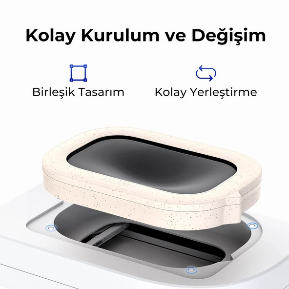 Petkit Purobot Ultra  İçin Yedek Halka Seti (3 Adet)  Etkili Koku Kontrolü - 7