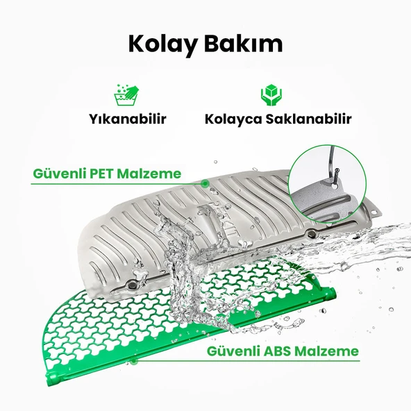 Petkit İnce Delikli Kum Temizleyici Manyetik, Pratik Set - 6