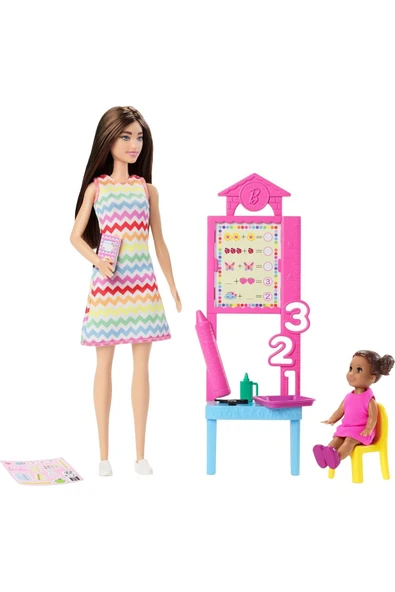 BARBIE BAKIM TEMALI KARİYER OYUN SETLERİ JCR71 JCR76 - Resim 2