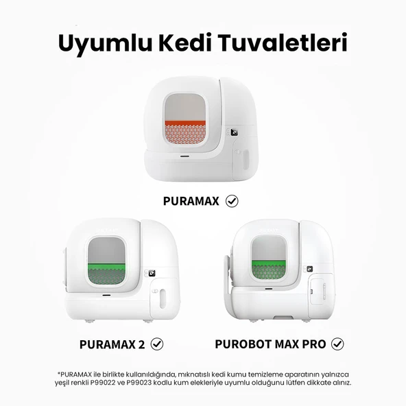 Petkit İnce Delikli Kum Temizleyici Manyetik, Pratik Set - 2