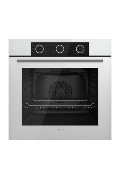 Ferre XE62CB FlowArt Beyaz Ankastre Fırın