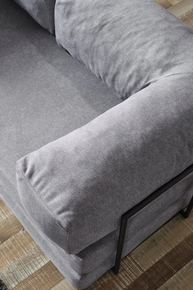 Evdemo Line Aktivite Koltuğu Çok Amaçlı Koltuk Yatak Gri - 5