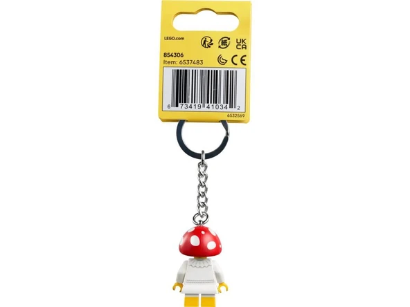 LEGO Iconic 854306 Mushroom Girl Key Chain - 2