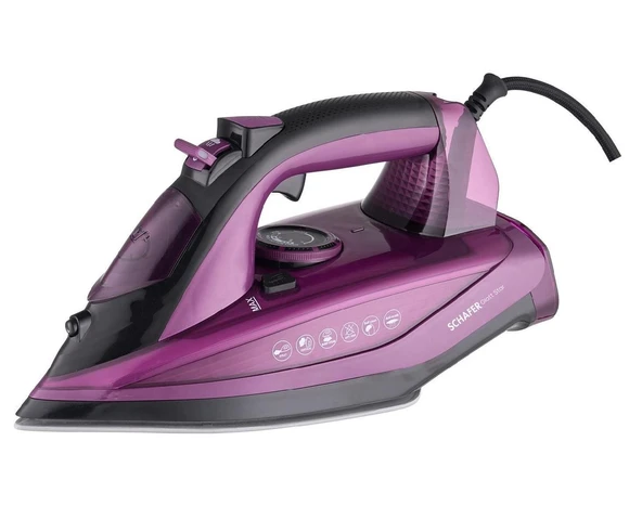 Schafer Glatt Star Buharlı Ütü - Mor - 2