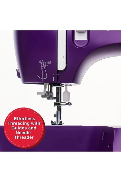 Singer 3337 Fashion Mate Dikiş Makinesi Mor - 5