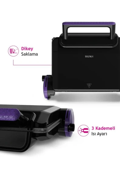 Altus AL 755 M Mor 1800 W Tost Makinesi - 4