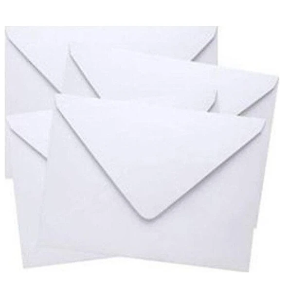 Asil Doğan Davetiye Zarfı Extra 14x20 110 GR Beyaz AS-5022-500-LI-PKT