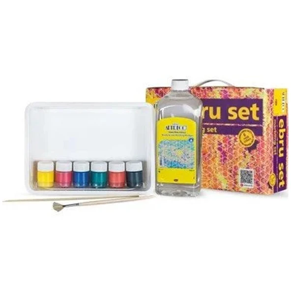 Artdeco Ebru Mini Set 6 Renk LV-Y-016-ES6 - 1