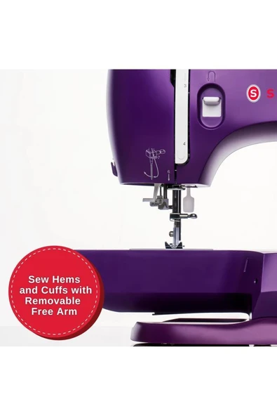 Singer 3337 Fashion Mate Dikiş Makinesi Mor - 6