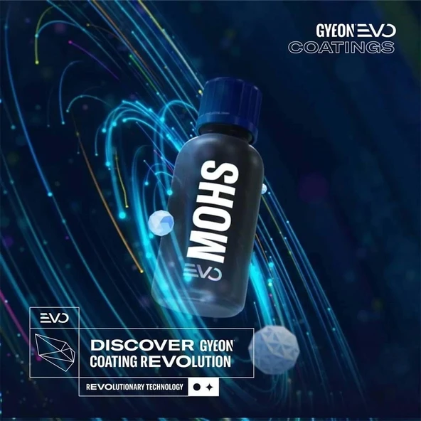 GYEON Q² Mohs EVO Light Box Seramik Kaplama - 50 ml - 9H Oto Boya Koruma-Su İtici - 2