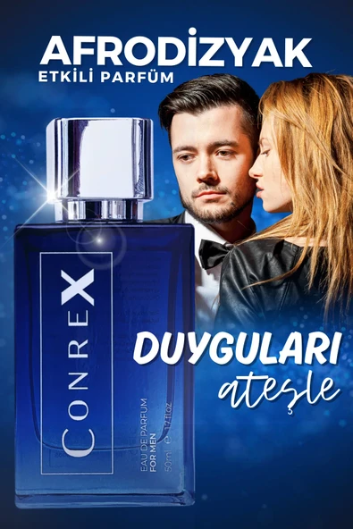Erkeklere Özel Afrodizyaklı Parfüm 50 ml Ve 5 ml Taşınabilir Mini Şişe Hediyeli!