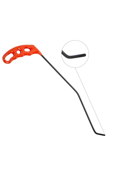 safi 34 cm 5 mm Çap Sağlı Sollu Çift Kıvrımlı Sağ Boyasız Göçük Düzeltme Çubuğu - S7-03, PDR Çubuk - 4