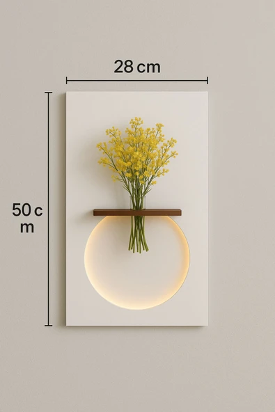 AhmDesignn 3D modern çiçeklik Tablo - Resim 4