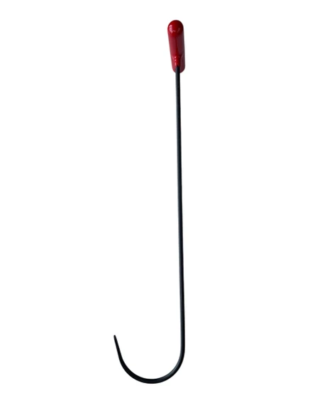 Safi Grup 70 cm 8 mm Çap Dik Yassı Uç Çengel Boyasız Göçük Düzeltme Çubuğu, PDR Çubuk - S5-04 - 3
