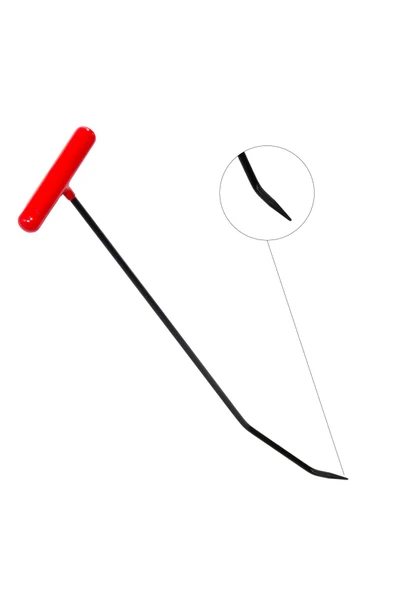 safi 60 cm 8 mm Çap Çift Kıvrımlı Sivri Uç Çubuk - S4-03 - Resim 4