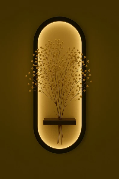 AhmDesignn “Floral Işık Vitrini” ürün görseli