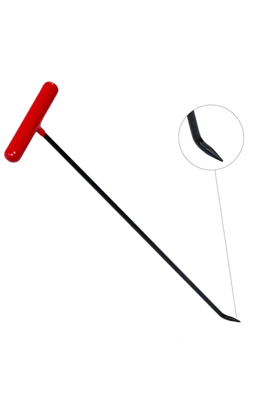 Safi Grup 65 cm 10 mm Çap Özel Yapım Yassı Uçlu Çift Kıvrımlı Çubuk - S12-02 - 4