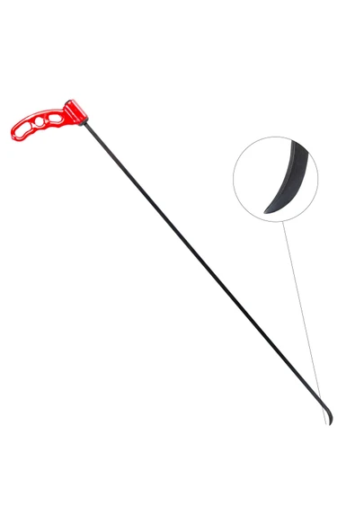 safi 78 cm 3.8 mm Çap Tek Taraflı Balina Sustalı Çubuk, Boyasız Göçük Düzeltme Çubuğu, PDR Çubuk - S11-03 - Resim 3