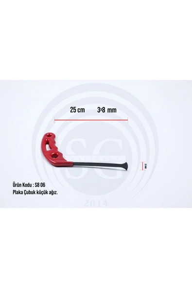 Safi Grup 9'lu Balina Kuyruk Boyasız Göçük Düzeltme Çubuk Seti, PDR Çubuk Seti - S8-SET - 7