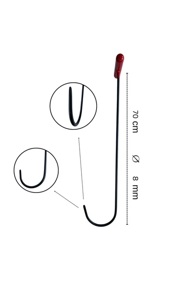 Safi Grup Çengel Tip 4'lü Boyasız Göçük Düzeltme Çubuk Seti, Pdr Çubuk Seti - Resim 2