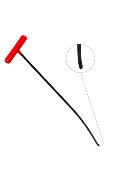 safi 60 cm 8 mm Çap Makas Çubuğu - Kobra Uçlu Boyasız Göçük Düzeltme Çubuğu - S4-07, PDR Çubuk - 4