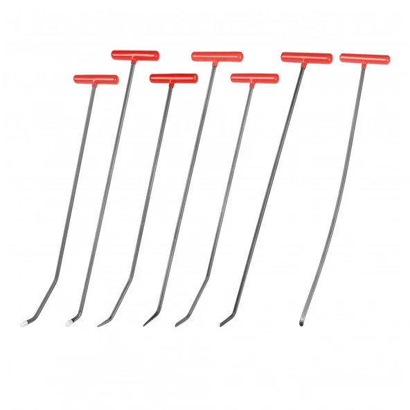 Safi Grup 70 cm 10 mm Çap 7'li Boyasız Göçük Düzeltme Çubuk Seti - S3-SET