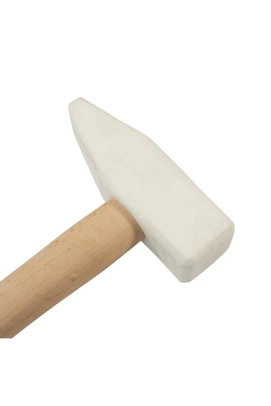 safi 35 cm Büyük Başlıklı Tahta Saplı Plastik Çekiç, Boyasız Göçük Düzeltme Çekici, PDR Çekiç - SC-10 - 2