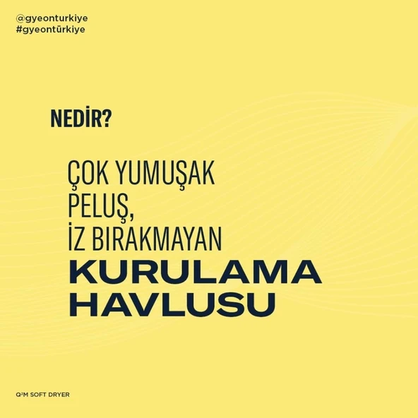 GYEON Q²M Soft Dryer EVO Lazer Kesim Peluş Kurulama Havlusu - 60x80 cm - 2