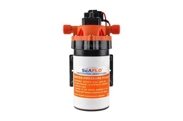 Seaflo Hidrofor Su Pompası 6.00 Litre/Dk 12 V 100 Psi - 3