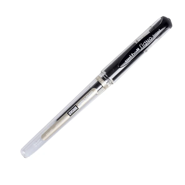 Uni-Ball Siyah Roller Kalem Signo Broad Jel Bilye Uç İmza Kalemi 1.0 MM 12'Li Kutu | UM-153 - 5
