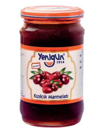 Yenigün Kızılcık Marmelatı 380 gr