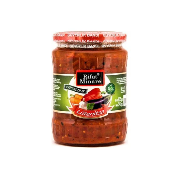 Rifat Minare Lütenitsa Acı Sos 1610 gr - 1