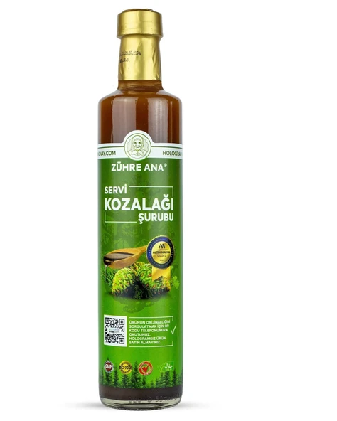 Zühre Ana Servi Kozalağı Şurubu 650 ml