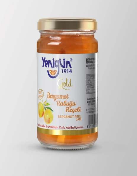 Yenigün Şekersiz Bergamot Reçeli 290 gr