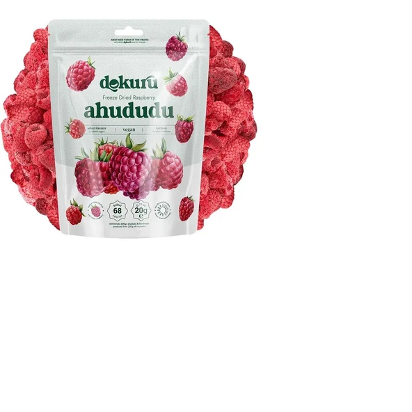 Dokuru Dondurularak Kurutulmuş Ahududu 20 gr