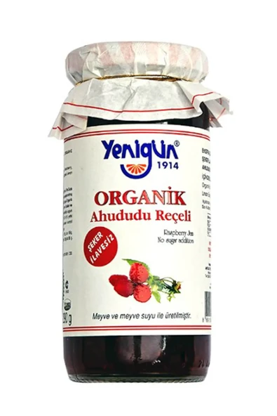 Yenigün Organik Ahududu Reçeli 290 gr